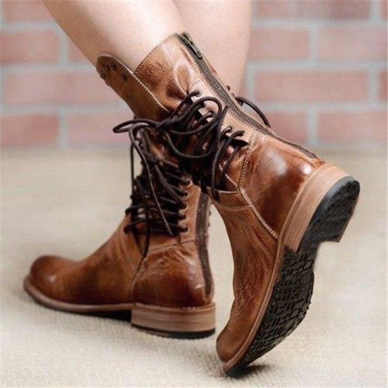 Laura | Vintage Look Boots