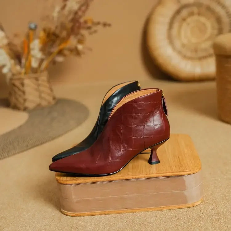 Annika Genuine Leather Boots