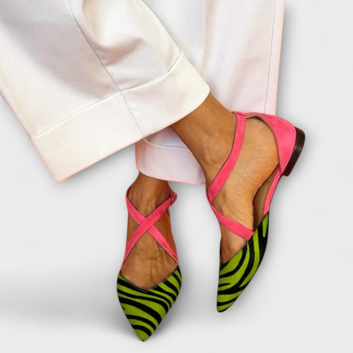 Solène | Crossed Loafers