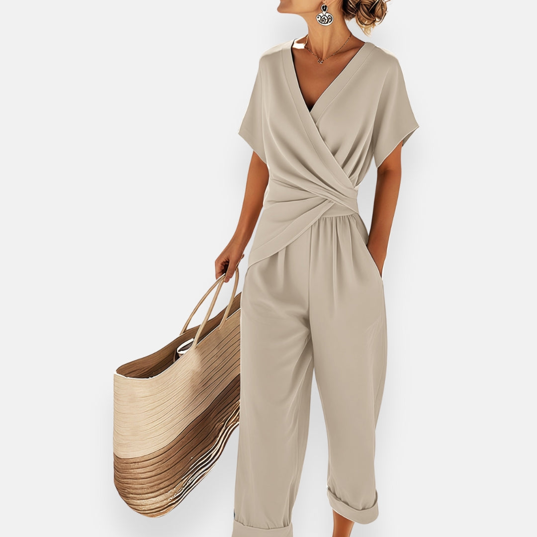 Emily | Draped Bow Outfit