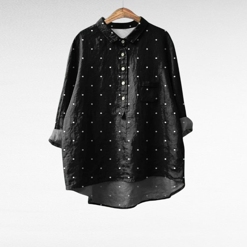Zoe | Elegant Polka Dot Blouse