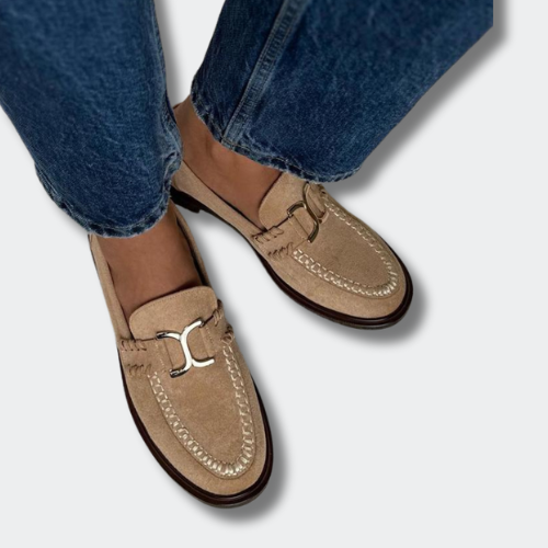 Alessia | Suede Elegance Loafers