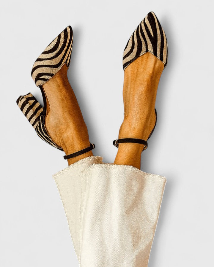 Zéphyrelle | Zebra Couture Heels