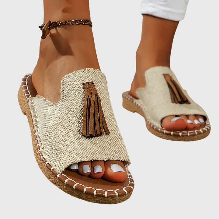 Énora | Ethnic Orthopedic Mules