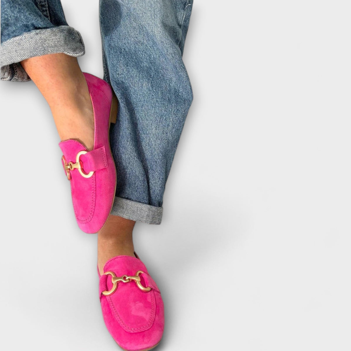 Iris | Suede Loafers
