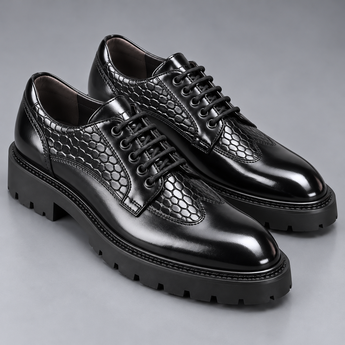 Moretti Leather Derbies