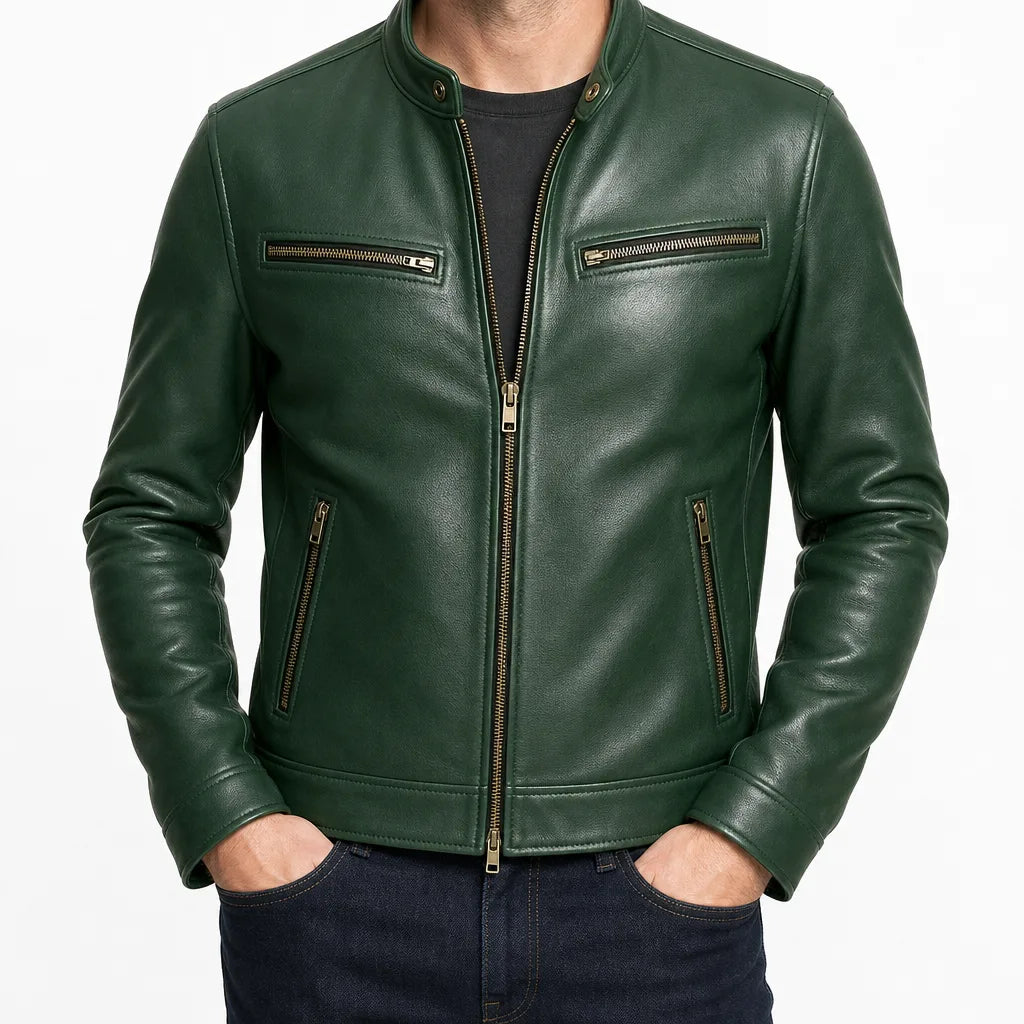 Lucian™ | Men's Leather Jacket