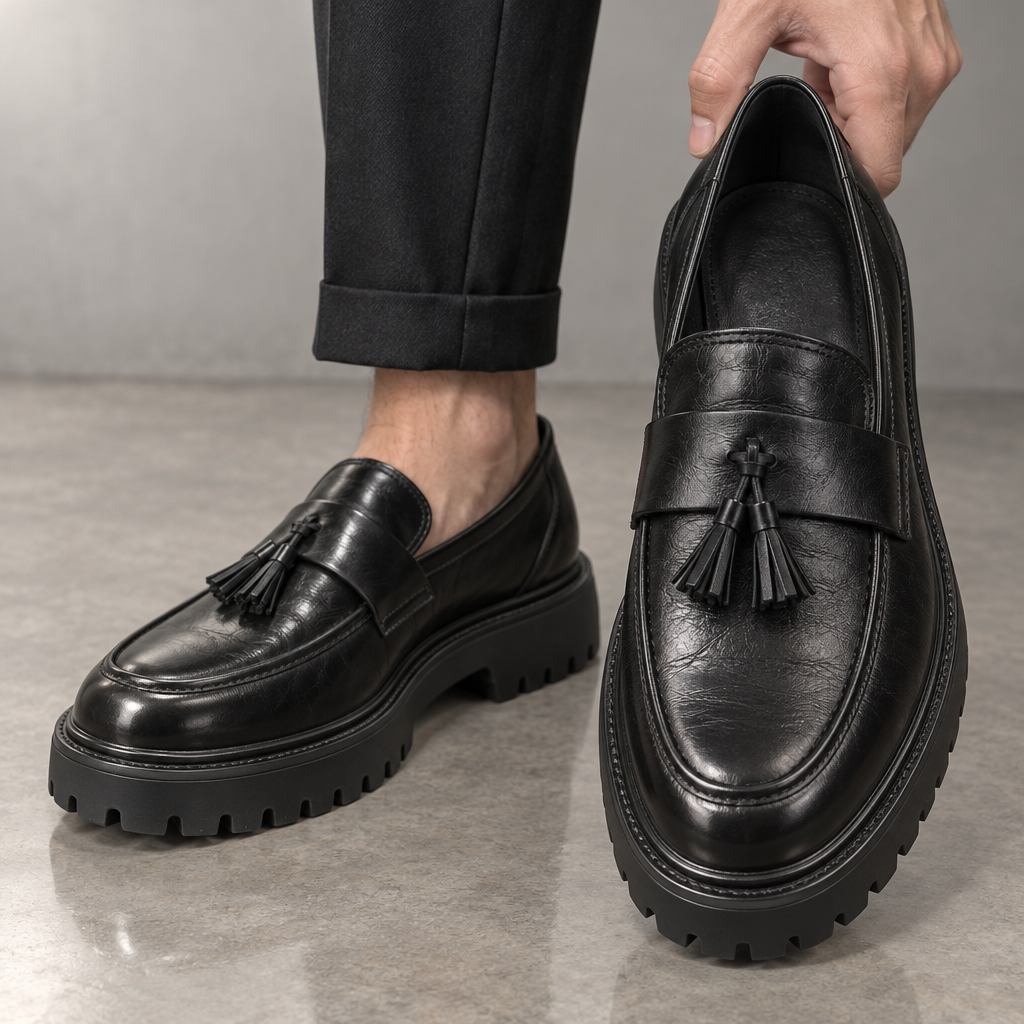 Traviso Leather Derbies