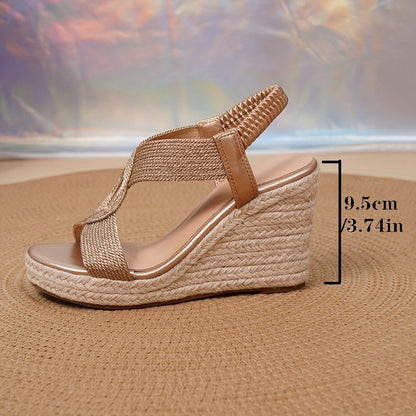 Azélya | Elegant Wedge Sandals