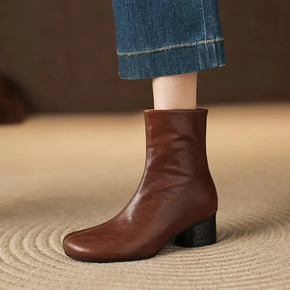 Noelle Genuine Leather Boots