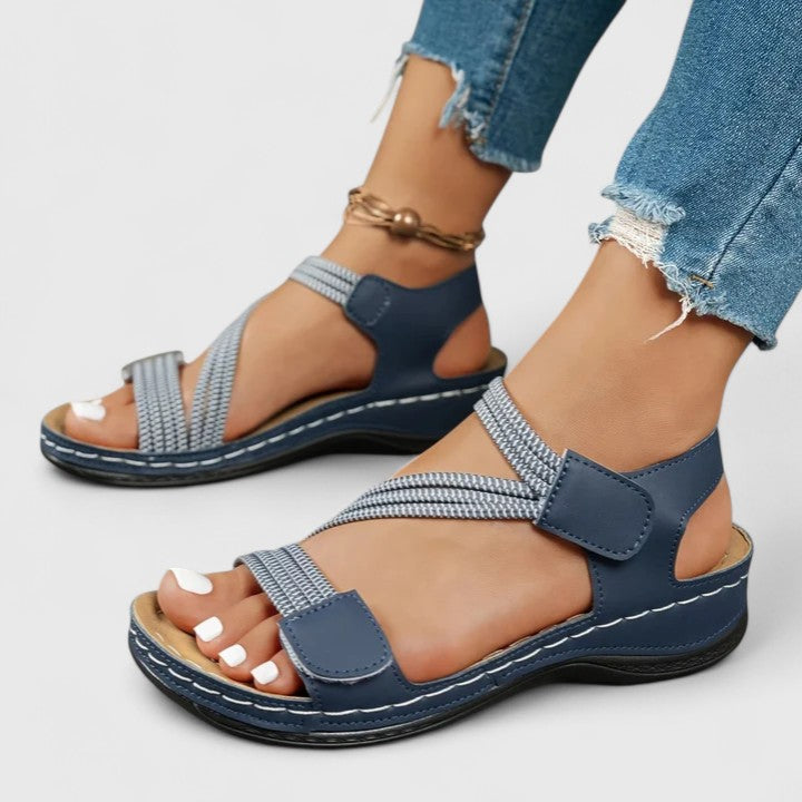 Rosalie | Crossed Orthopedic Sandals