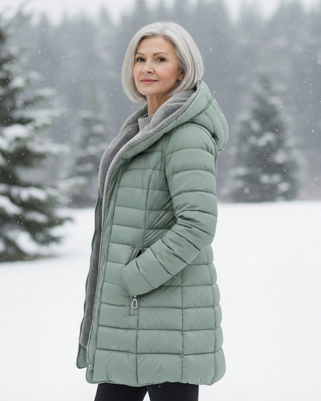 Kefi | Fleece Lined Puffer Coat