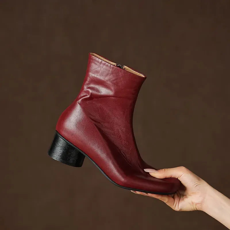 Noelle Genuine Leather Boots