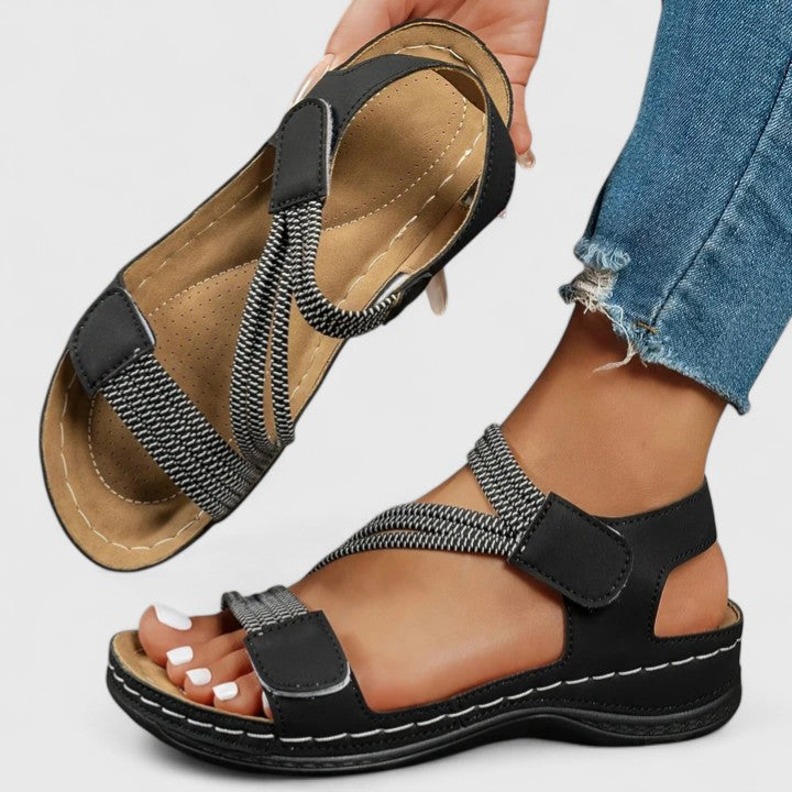 Rosalie | Crossed Orthopedic Sandals