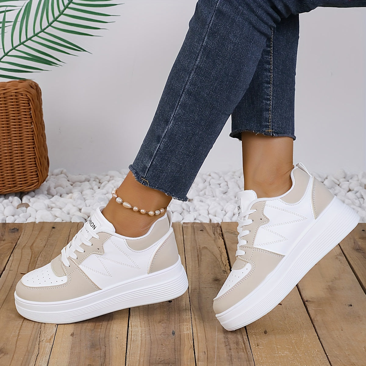 Clémence | Chic Platform Sneakers