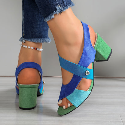 Élyndra | Chic Comfortable Heeled Sandals