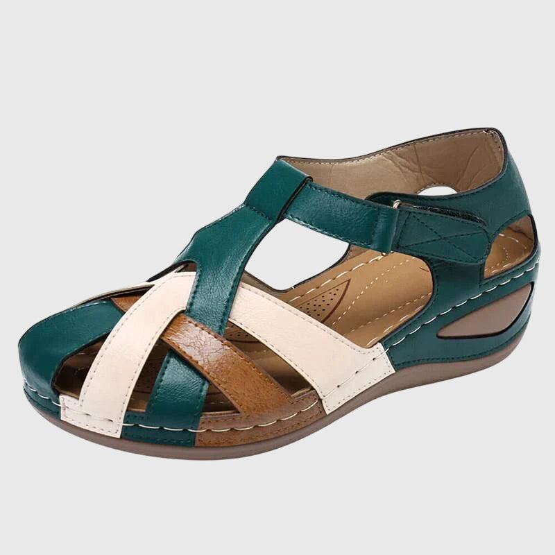 Aubrie | Interlaced Orthopedic Sandals