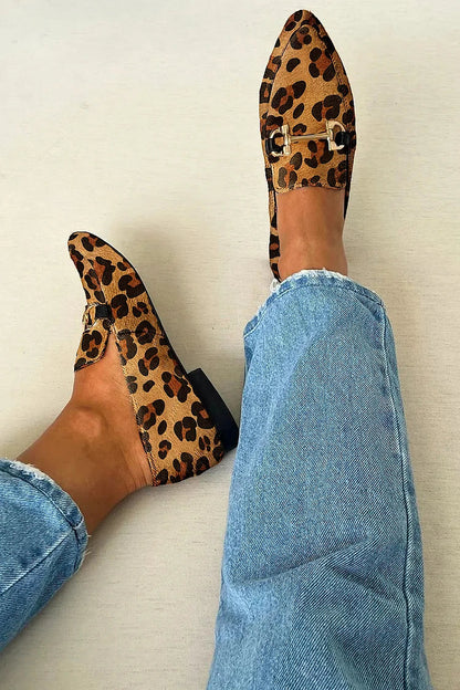 Léonora | Chic Leopard Moccasins