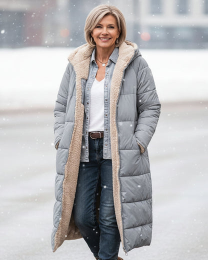 Svea sherpa winter coat for women