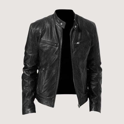 Valentin™ | Elegant High-end Leather Jacket