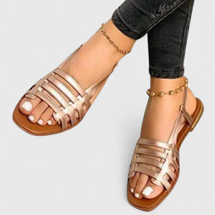 Faye | Woven Orthopedic Sandals
