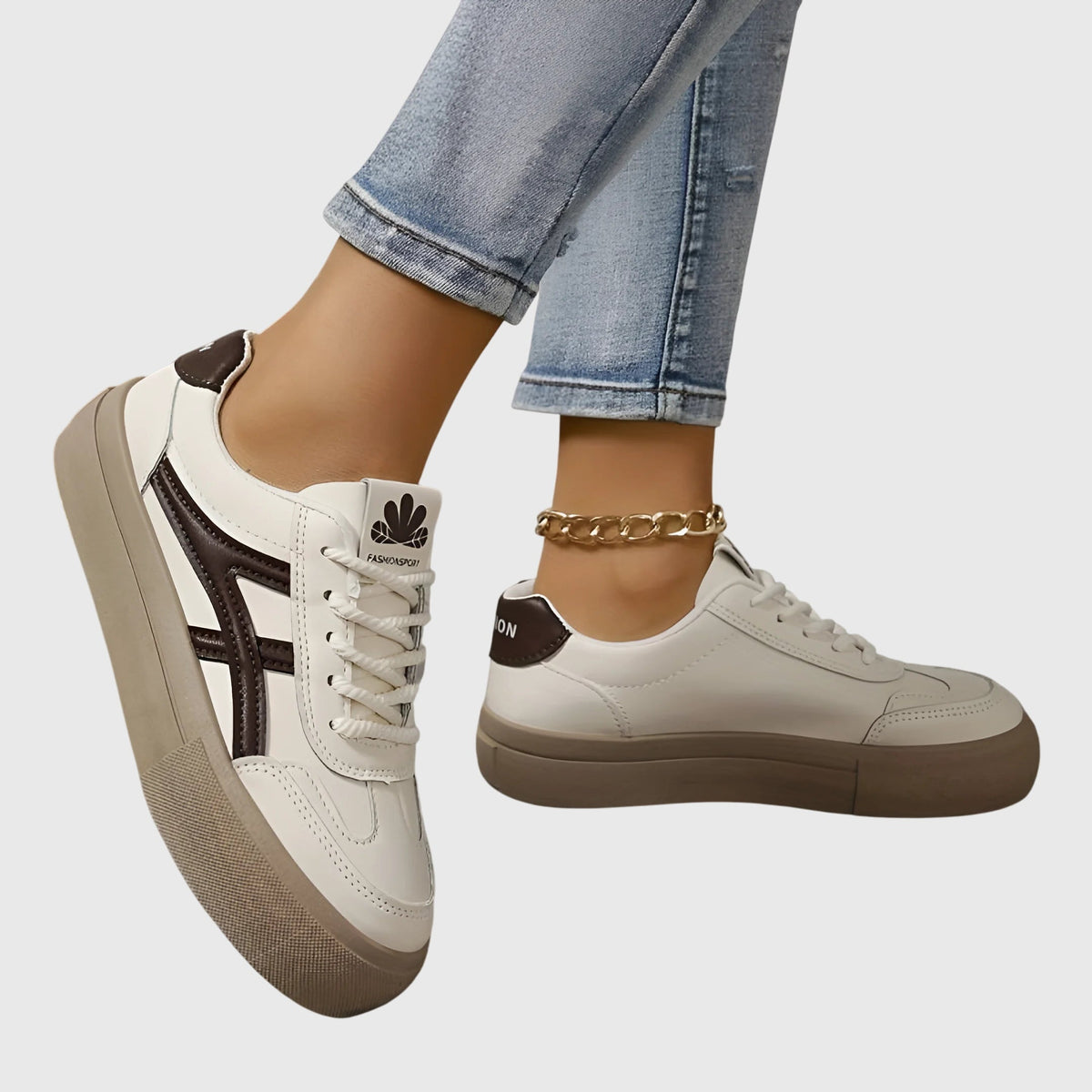 Dalia | Casual Contrast Sneakers