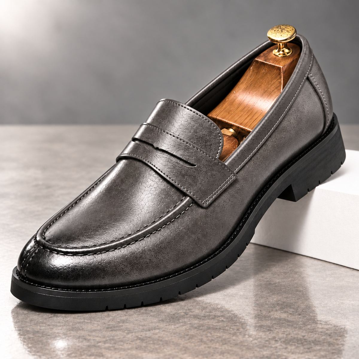 Salvino Leather Loafers