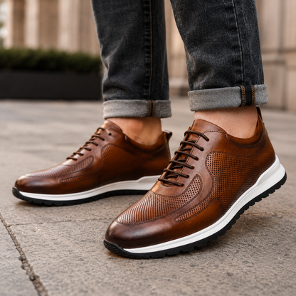 Brunello Leather Sneakers