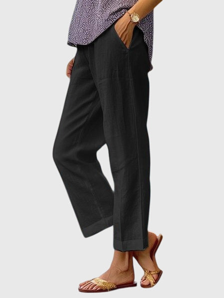 Élise | Timeless Clean Cut Straight Pants
