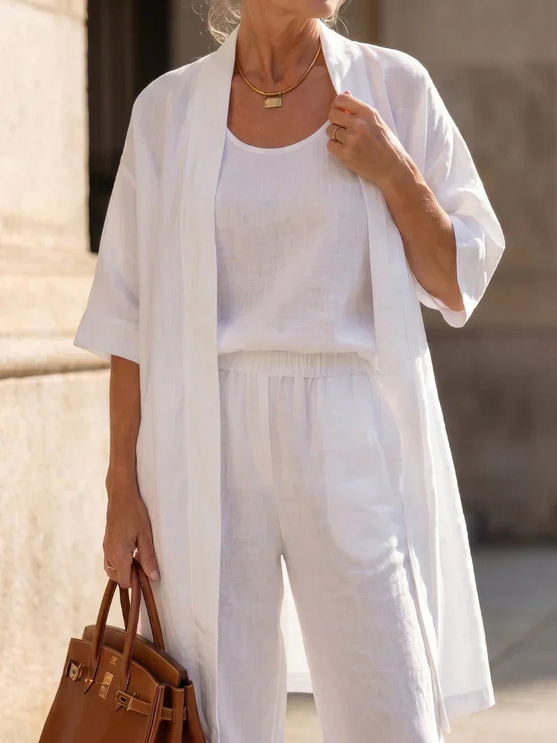 Hazel | Lightweight Linen Set