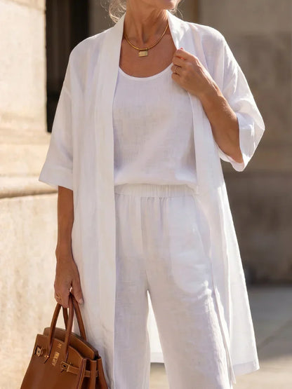 Hazel | Lightweight Linen Set