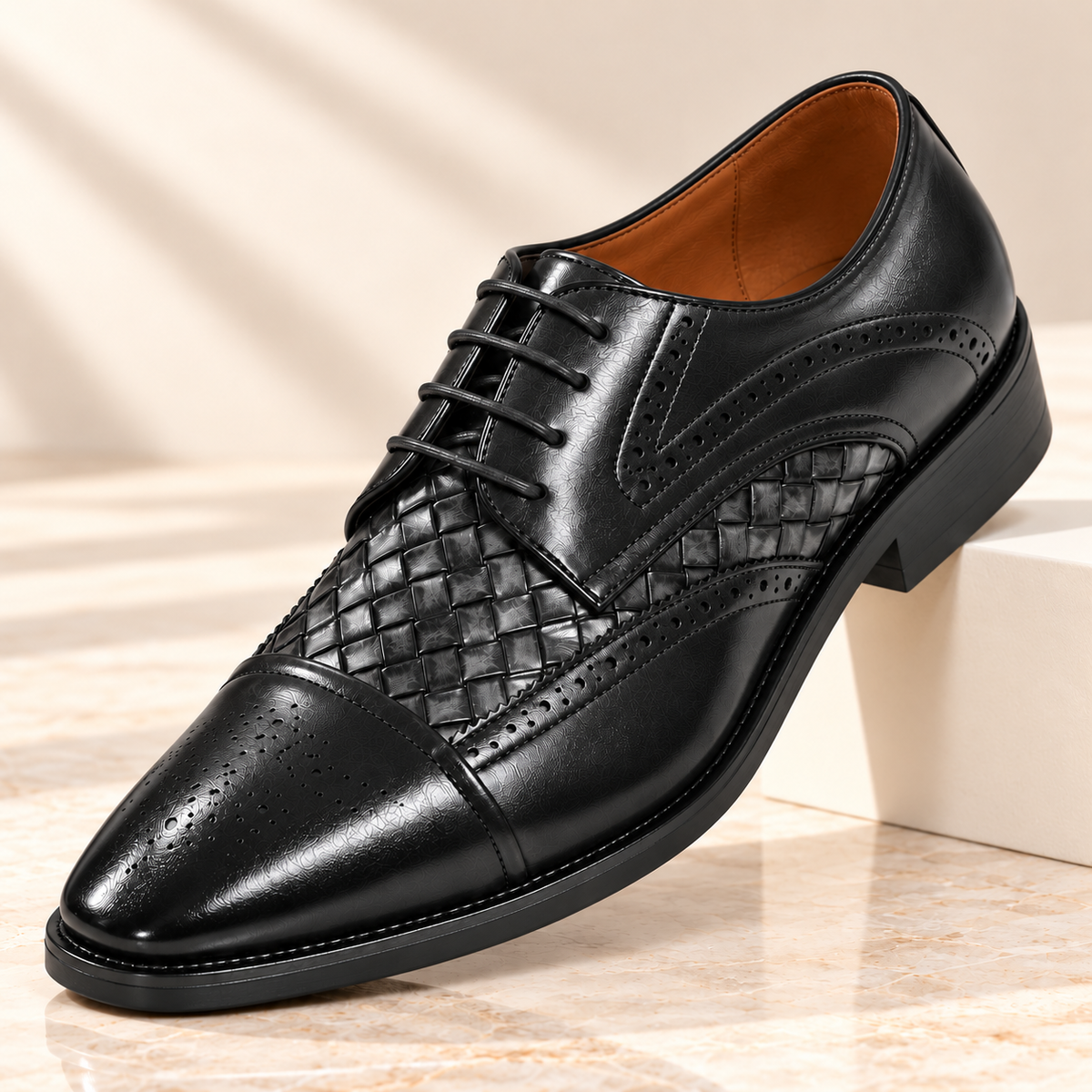 Carvino Leather Oxfords