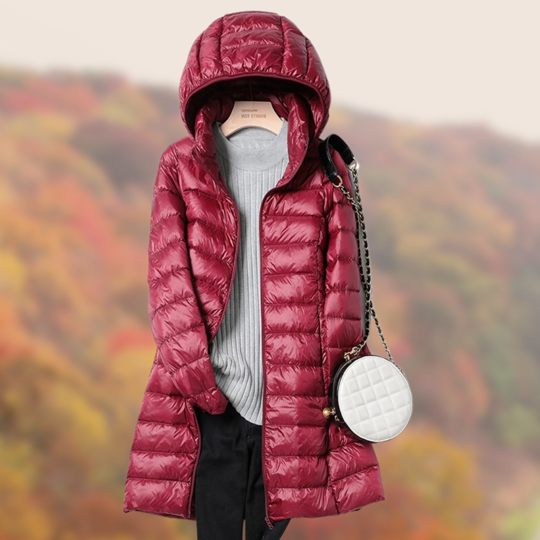Mia | Women’s Slim-Fit Hooded Puffer Jacket