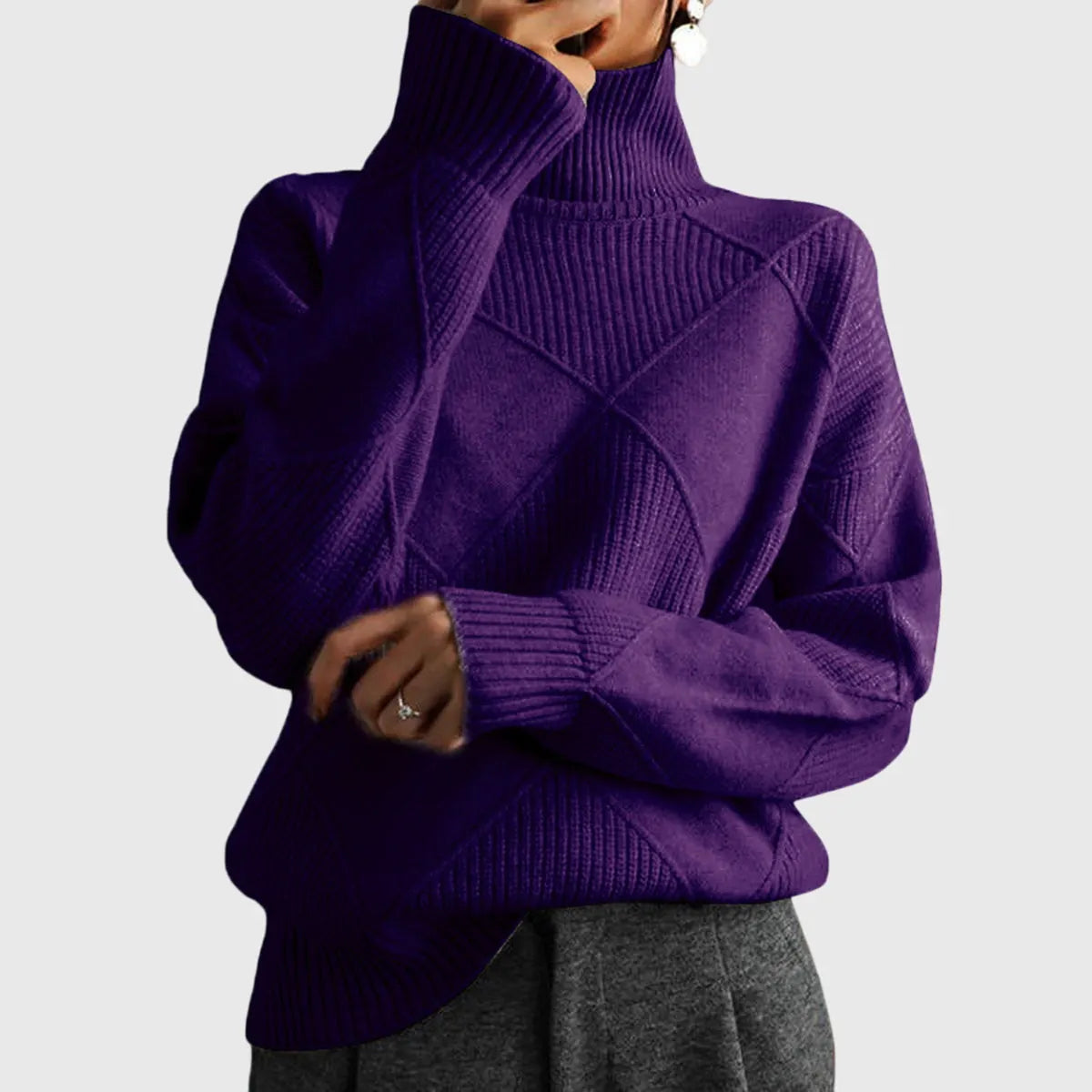 Angela | Turtleneck Sweater