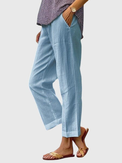 Élise | Timeless Clean Cut Straight Pants