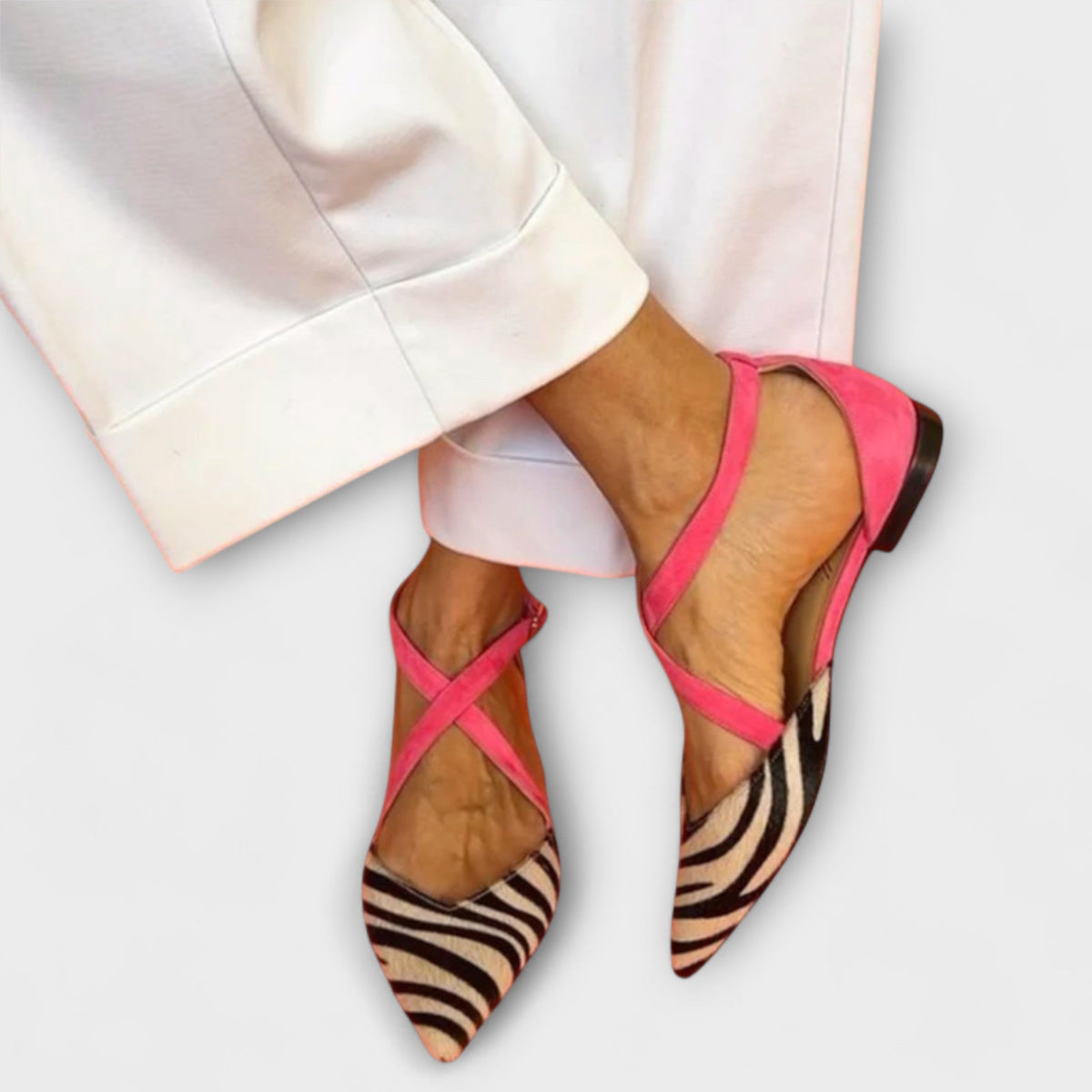 Solène | Crossed Loafers