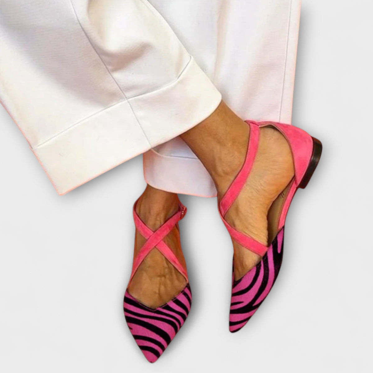 Solène | Crossed Loafers