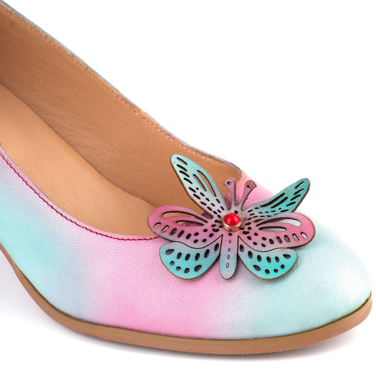 Gradient Butterfly Heel Pumps