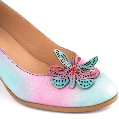 Gradient Butterfly Heel Pumps