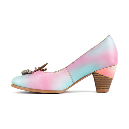 Gradient Butterfly Heel Pumps