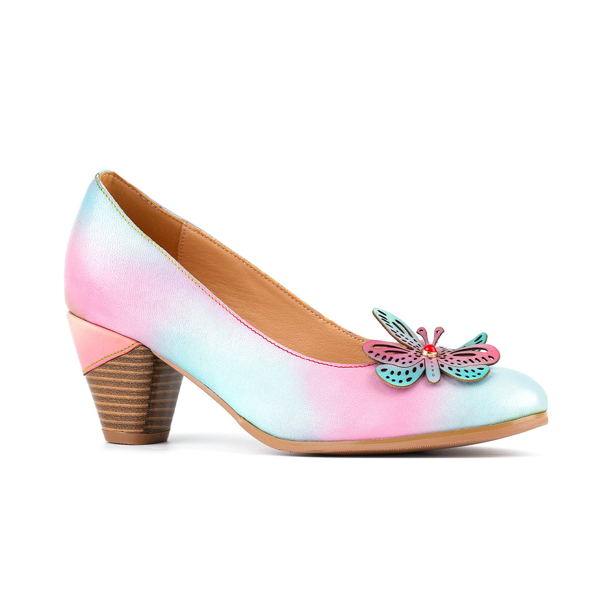 Gradient Butterfly Heel Pumps