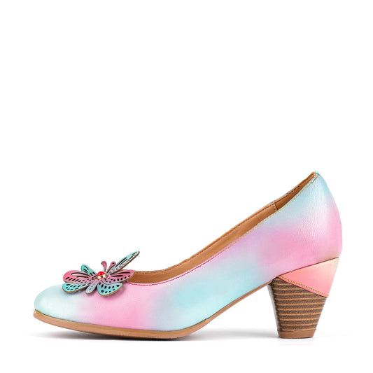 Gradient Butterfly Heel Pumps