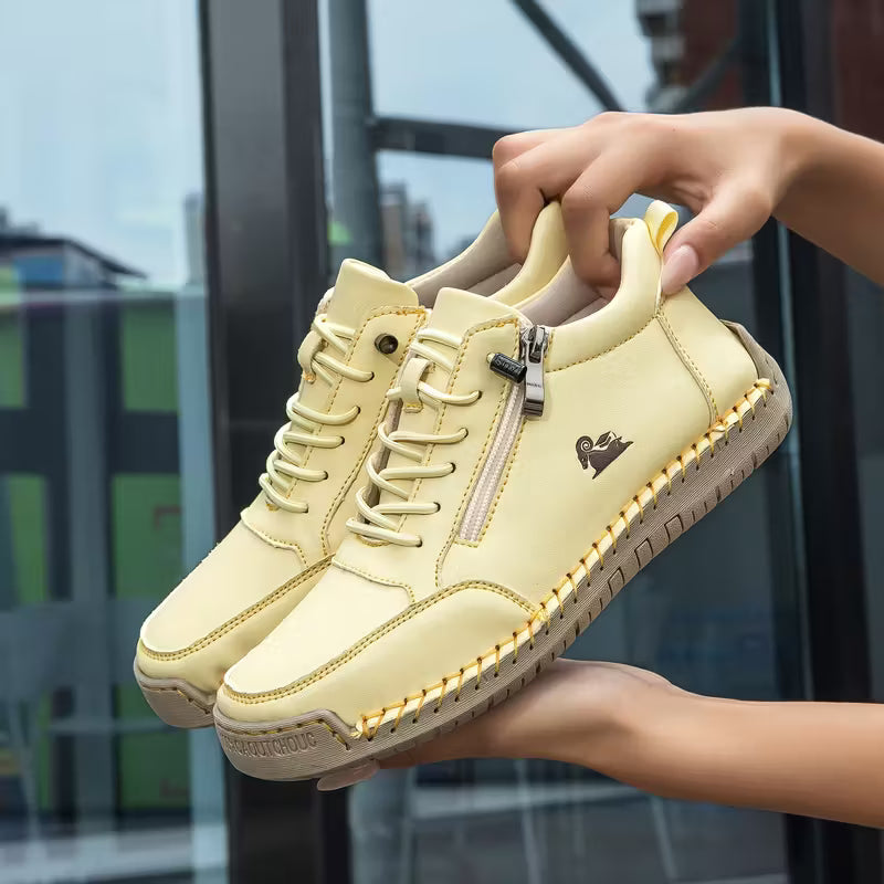 Maura | Comfort Nature Zip Sneakers