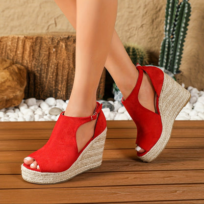 Calyzia | Chic Bohemian Wedges