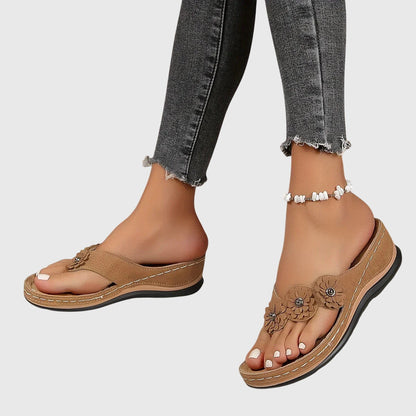Asha | Floral Orthopedic Sandals