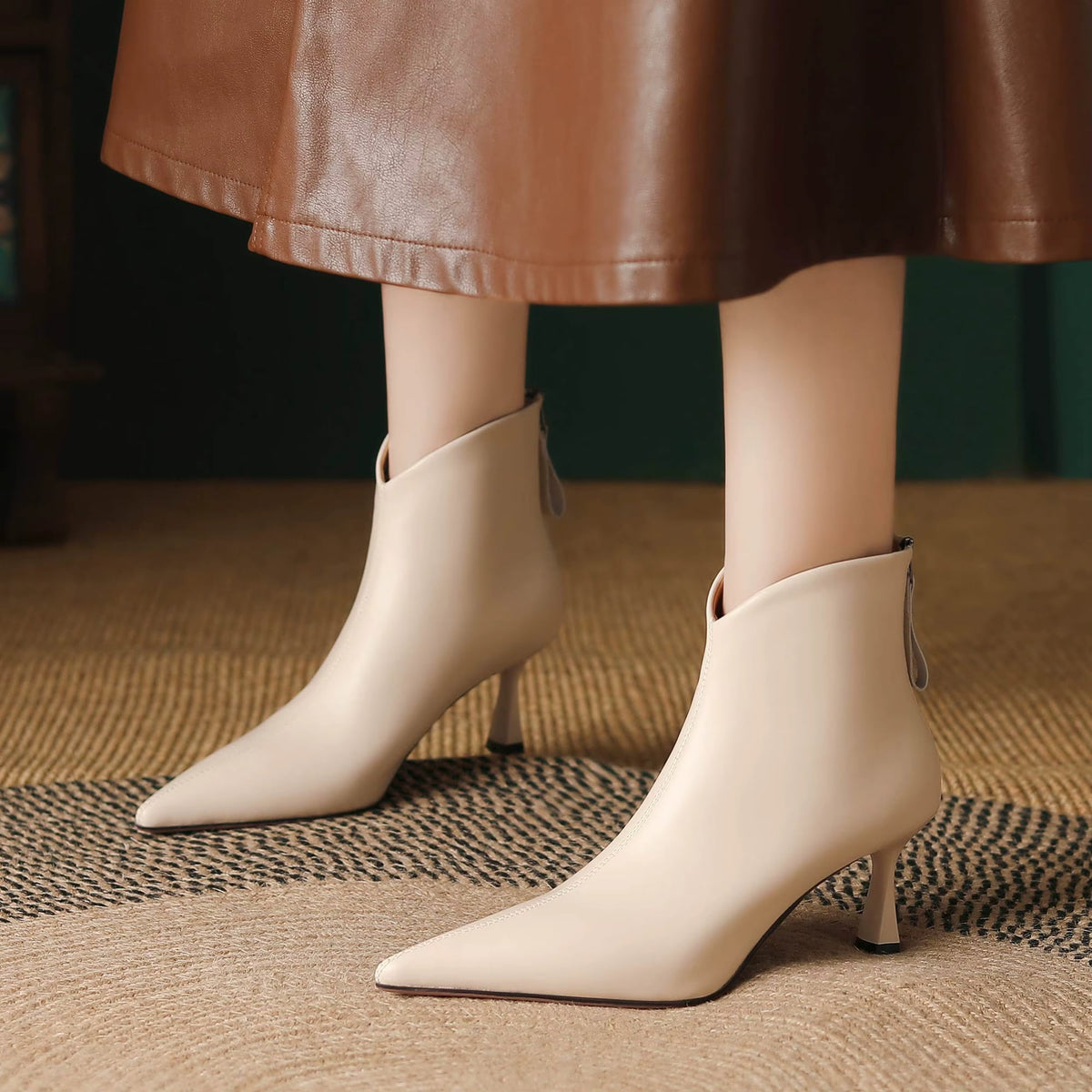 Selina Genuine Leather Boots