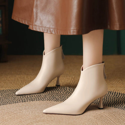 Selina Genuine Leather Boots