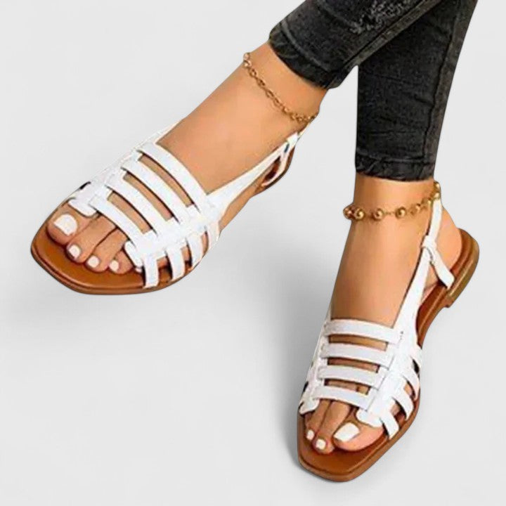Faye | Woven Orthopedic Sandals