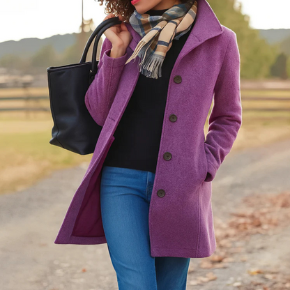 Lucia™ | Single-Breasted Coat