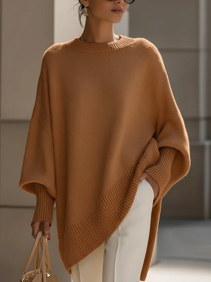 Cindy | Elegant Poncho Sweater